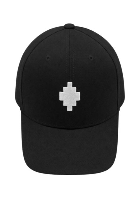 Unisex black cotton hat MARCELO BURLON | UBC127NERO